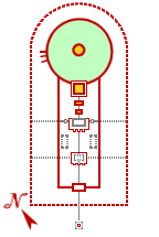 Yongling tomb layout