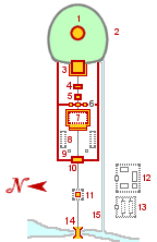 Deling tomb layout