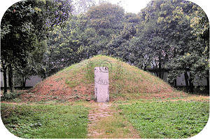 Xu Da's tomb mound
